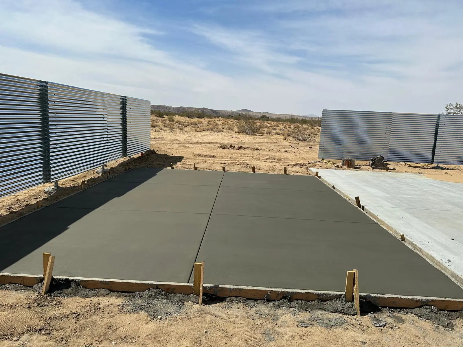 Concrete driveway site prep Seattle