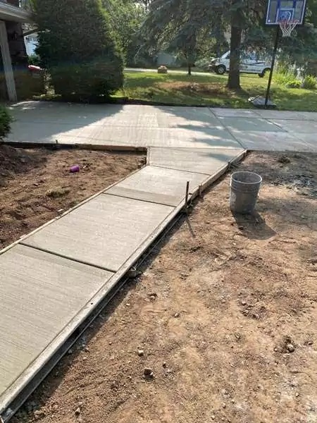 Durable concrete path installation WA