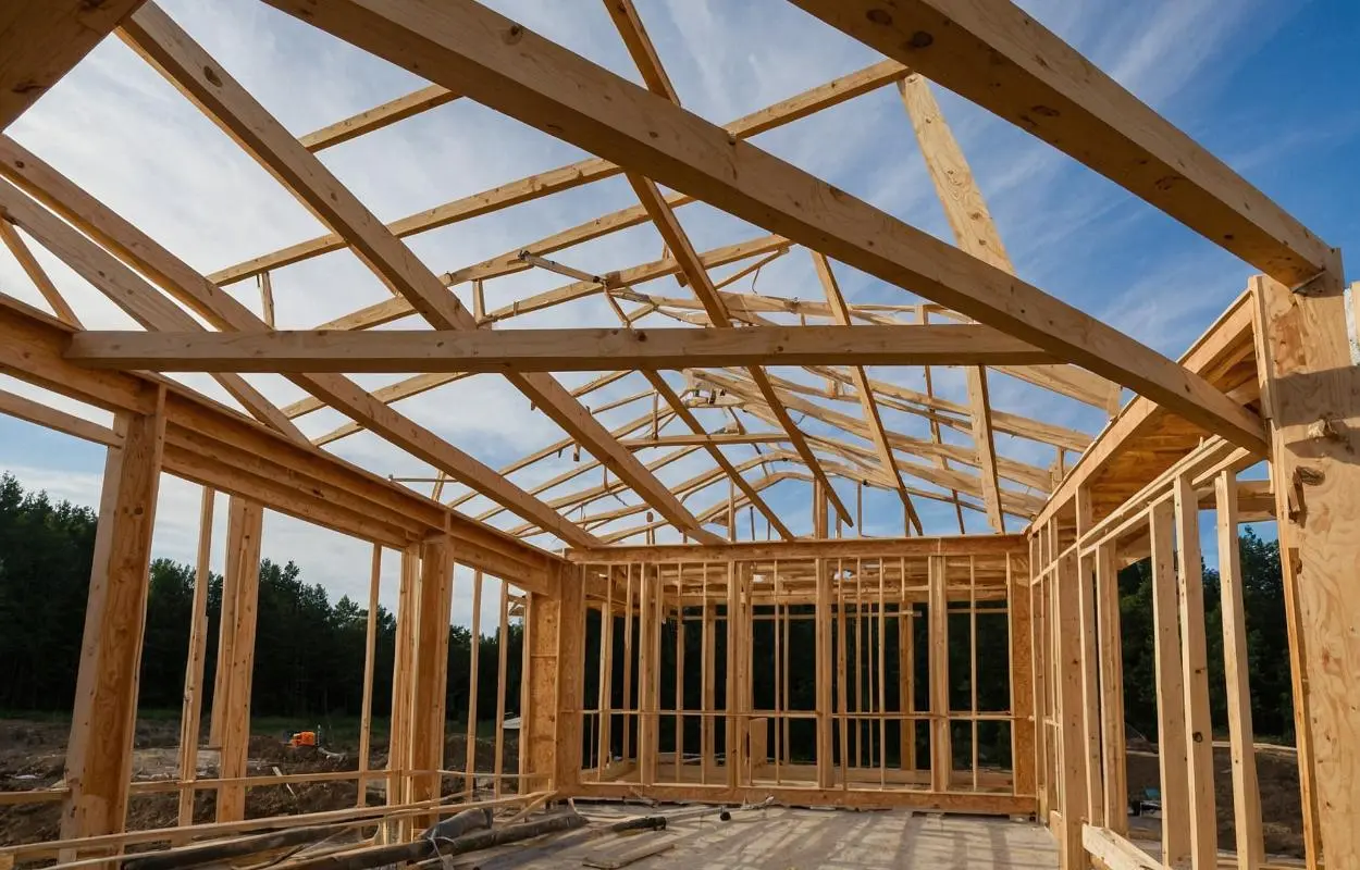 Professional structural framing for new residential construction in Seattle WA
